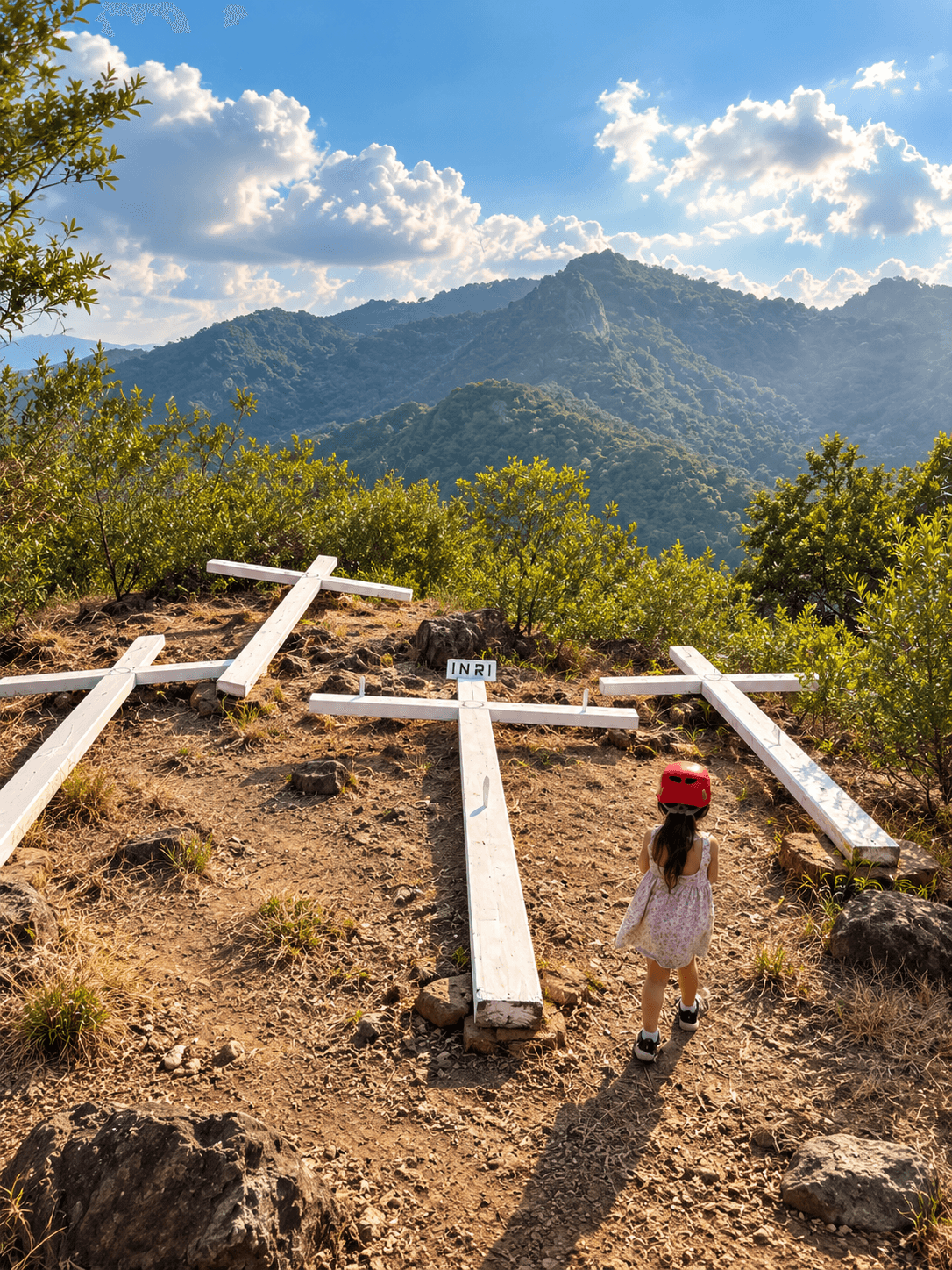 Cerro de las Tres Cruces: hiking y senderismo en Malinalco